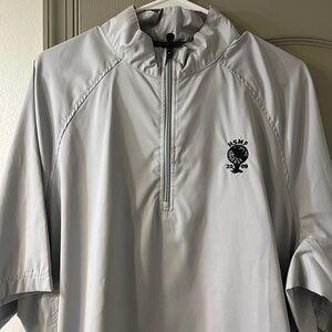 Golf Gray Pullover Short Sleeve